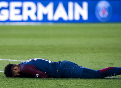 PSG star Neymar.