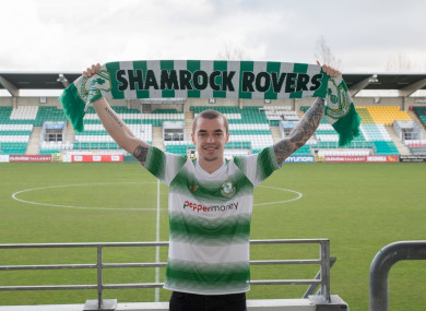 Sean Kavanagh recently joined Shamrock Rovers from Fulham.