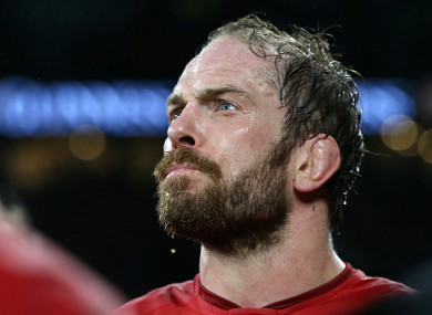 Alun Wyn Jones has returned to the Wales side.