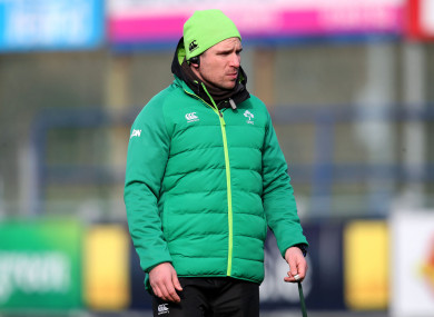 Ireland head coach Adam Griggs has named his team for this weekend.