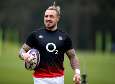England and Exeter Chiefs wing Jack Nowell.