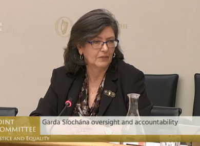 Policing Authority Chair Josephine Feehily told the committee that the authority assured the analysts that their concerns were being investigated.
