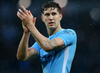 John Stones (file pic).