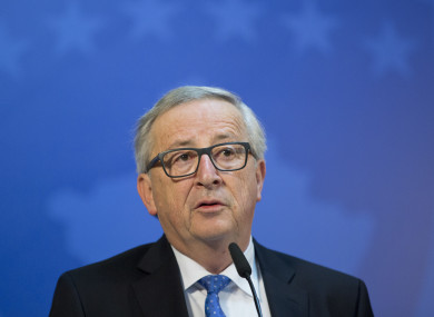 File photo of Jean-Claude Juncker.