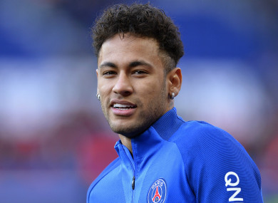 PSG forward Neymar