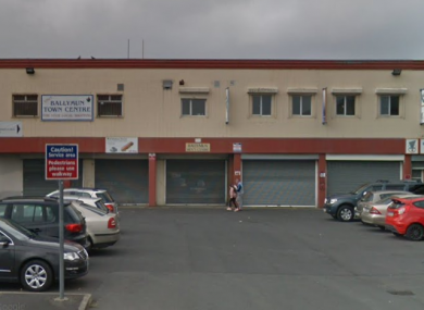 Ballymun Shopping Centre.