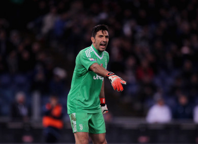 Gianluigi Buffon (file pic).