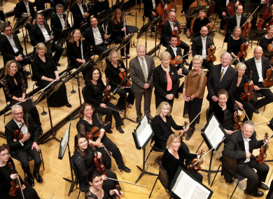 The National Symphony Orchestra in the National Concert Hall.