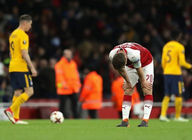 Arsenal shot themselves in the foot after dominating the first leg.