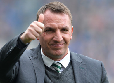 Celtic manager Brendan Rodgers