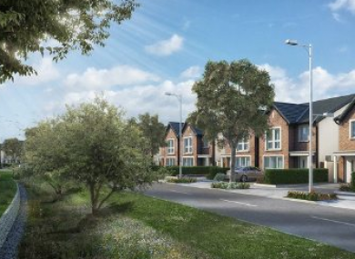 A rendering of the proposed development.