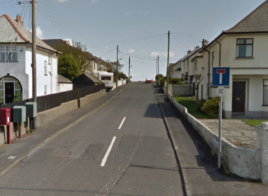 The man was arrested on Westland Avenue in Newcastle.