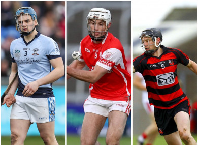 Michael Casey, Darragh O'Connell and Philip Mahony were all honoured.