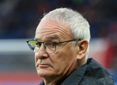 Claudio Ranieri while in charge of Nantes
