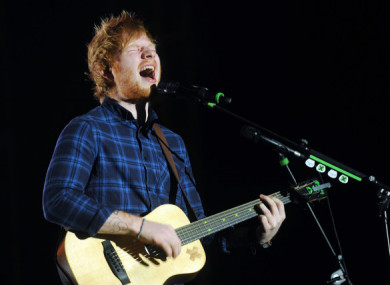Ed Sheeran is performing in Galway this weekend.