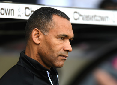 Departing Barnsley boss Jose Morais.