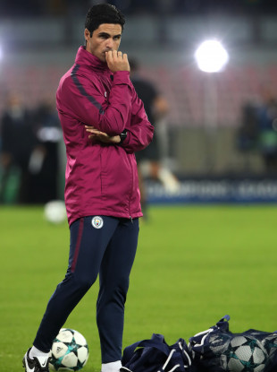 Arteta has been learning his trade under Pep Guardiola at Man City.