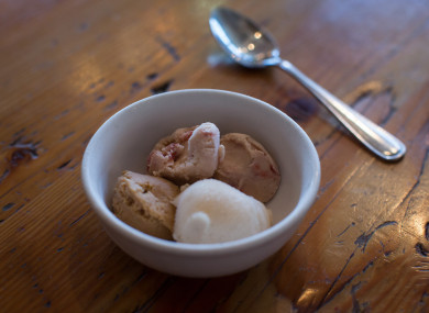 There's always time for ice cream.