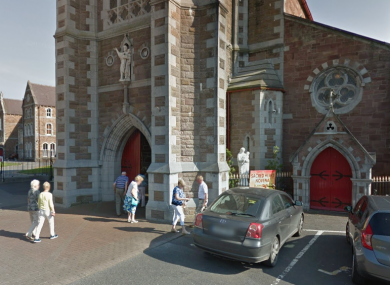 The entrance to St John's Church in Tralee.