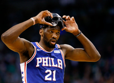 76ers star Joel Embiid