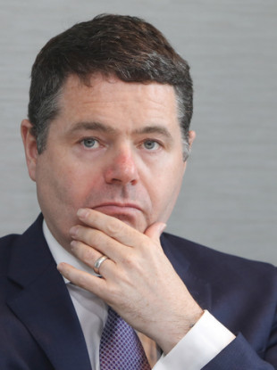 Minister for Finance Paschal Donohoe File Photo