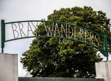 Bray currently sit bottom of the Premier Division with three wins in 24 games.