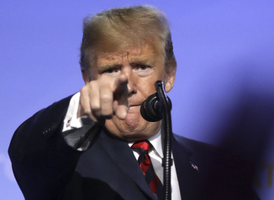 Trump has regularly decried news organisations as being 'fake news'.