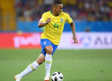 Brazil defender Danilo.