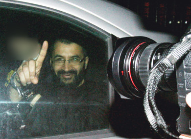 File photo: Ali Charafe Damache as he arrives at a hearing at Waterford District Court in 2010
