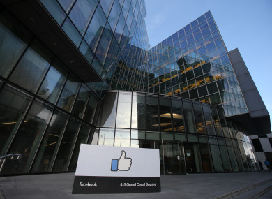 File photo. Facebook's European headquarters in Dublin