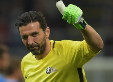 Gianluigi Buffon (file pic).