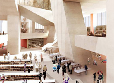 It is estimated that up to 3,000 people a day would use the new Dublin City Library.