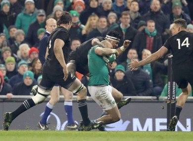 Rugby is keen to cut dangerous high tackles out of the game.
