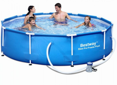 The swimming pool.