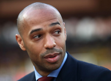 Arsenal legend Thierry Henry