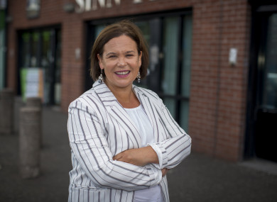 Sinn Féin Mary Lou McDonald is holding her first think-in since she was made president of the party.