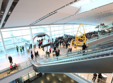 Passengers at Dublin Airport