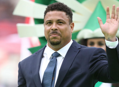 Ronaldo recently became chairman of Real Valladolid.