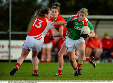 Action from last year's Connacht final replay.