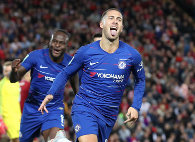 Eden Hazard has impressed for Chelsea this season.