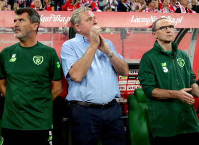 Roy Keane and Martin O'Neill have been under serious pressure since last month's 4-1 defeat in Cardiff.