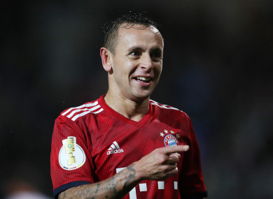 Rafinha has been forced to apologise after displaying an embarrassing lack of awareness.