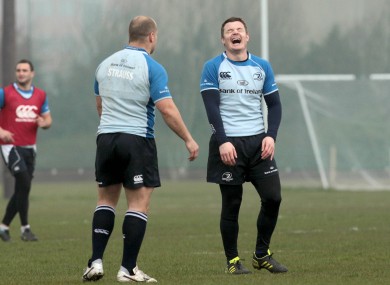 Brian O'Driscoll either really enjoyed training today or he read our laughable gambling column on Friday.