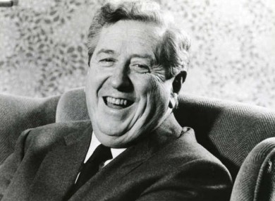 File photo of Garret FitzGerald from 1987, when he tendered his resignation.