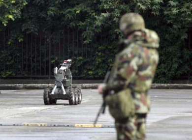 Gardaí believe a car bomb hoax was planned for the Queen's visit to Kildare (File photo)