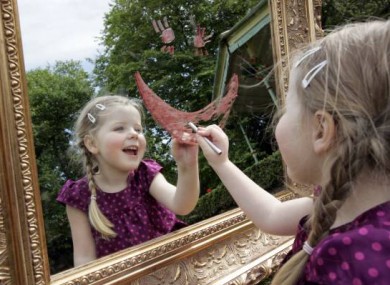 Lana Woodward, 3, from Balgriffin launches a fundraising campaign for Our Lady's Children's Hospital in Crumlin today.