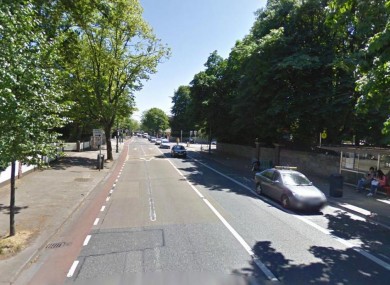 Merrion Road in Dublin