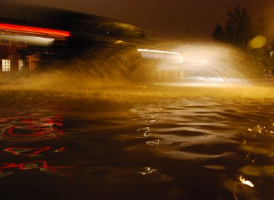 Images from the flooding tonight