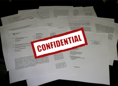 A selection of the documents distributed to German MPs this week - three weeks before the Budget is announced.