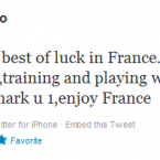 Now that he mentions it, his build is not dissimilar to Joe Rokocoko, is it?